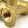 Mecca Gold Wall Mount Shower Set with Handheld and Tub Faucet