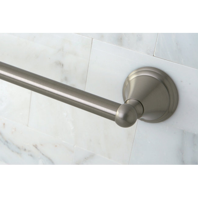 Kingston Brass Governor Towel Bar, Brushed Nickel, 20.63"