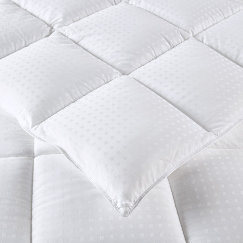Premium King/cal King Bedding Sets, Cotton Dobby With Breathable Down Alternative Fiber