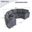 Canapé modulaire incurvé 109 po-1713213025-1713213055
