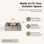 42'' x 42'' Fire Pit Accessory