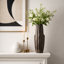 Vase décoratif en métal et aluminium Brander Modern Glam-1477540860