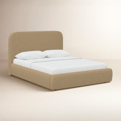 Linen Upholstered Bed