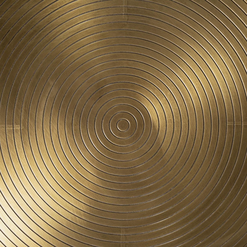 Coffee Table, Antique Brass