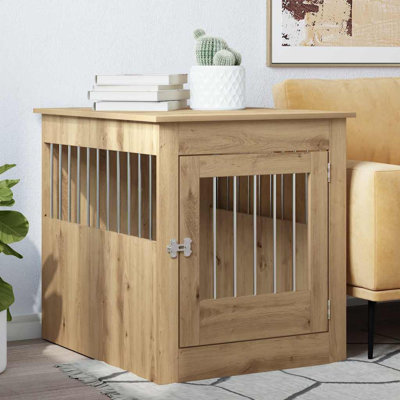  Dog Crate Furniture Pet Doghouse Dog Kennel Dog Cage Engineered Wood