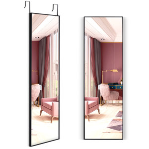 Latitude Run® Sahir Metal Flat Wall Mirror & Reviews | Wayfair