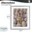 Lapin de Pâques niché dans des œufs, reproduction encadrée sous verre, conception de The Prints Vibe-908621997-908621998