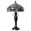 Lampe de table 27" rose Eric