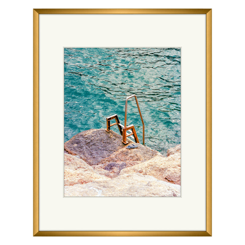 Cadre photo Drennon, images de présentation, cadre en métal pour fixation murale, Bronze, 11 po x 14 po emmêlé à 8 po x 10 po