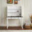 Bureau avec tiroirs et tablettes de rangement-2032744008