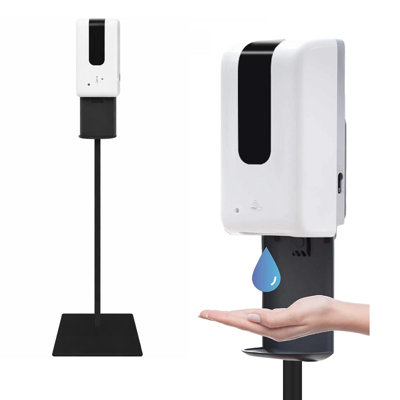 GELCAVE Automatic Hand Sanitiser Dispenser with Infrared Sensor Bracket and Stand
