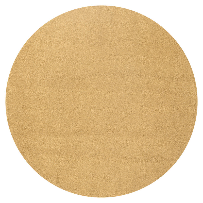 Tapis moutarde Asako, Rond 4 pi
