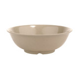 GET M-811-S Round Melamine Serving Bowl, 1 Quart, Sandstone (Set of 12)