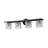 4 - Light Dimmable Crystal Shade Bathroom Vanity Light