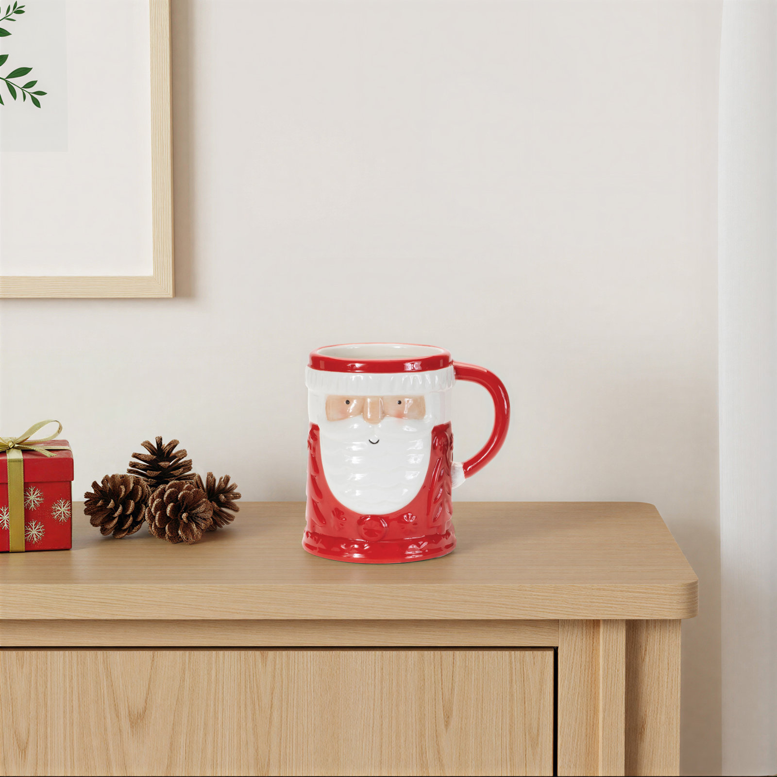 Santa Coffee Mug (Set of 2)