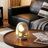 Natural Jade Dinosaur Egg  Touch Table Lamp – 4-Color Touch & Auto Cycle, Rechargeable Stone Ambient Light,LED Night Light for Bedroom & Living Room