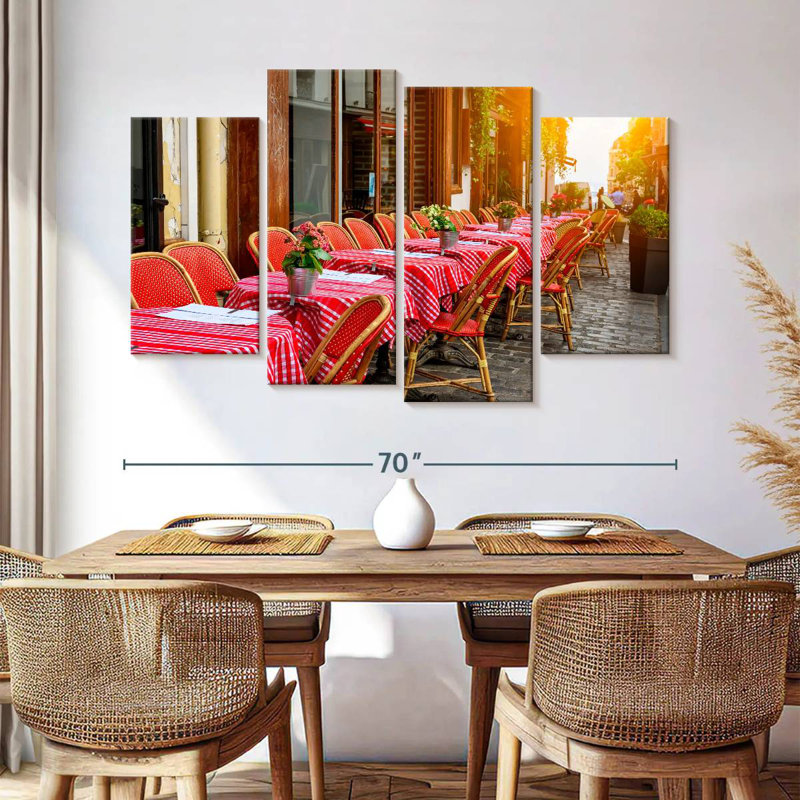 Café Sirci Street, H 42 po x l 68 po