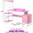 Reversible L Shaped Desk with Power Outlets and Fabric Drawers-1755578962
