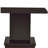 Fiona cappuccino engineered wood base upright top