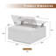 Debroa Lift Top Frame Coffee Table with Storage