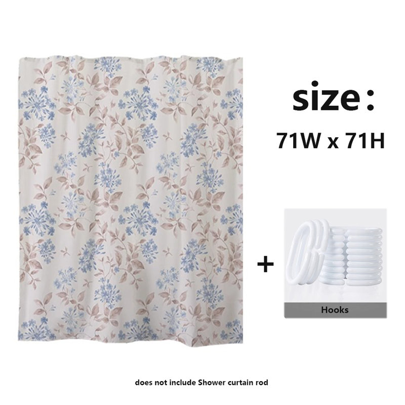 Rideau de douche en polyester