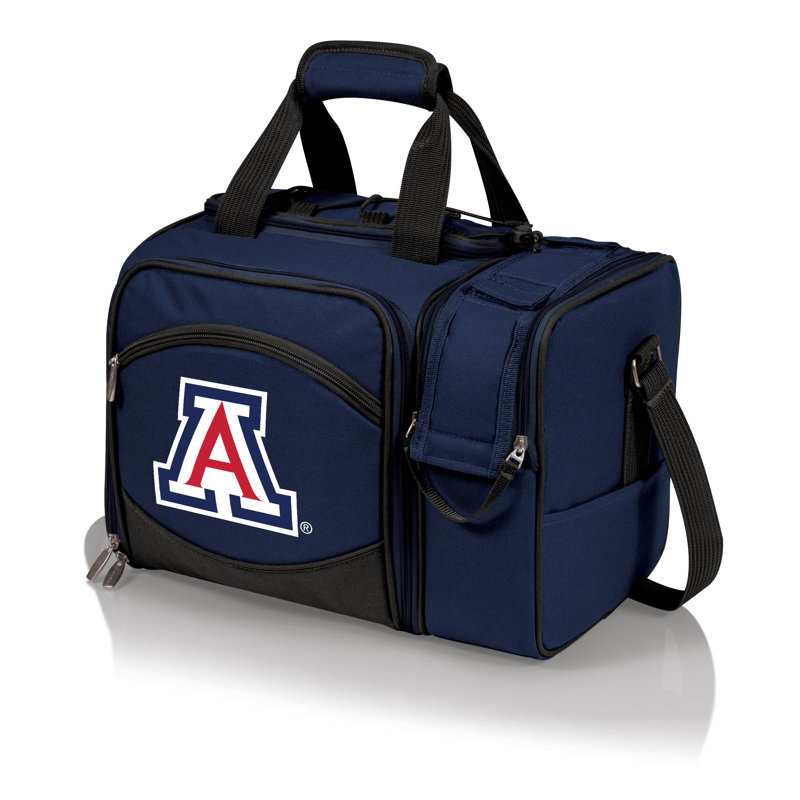 Refroidisseur à pique-nique isolé NCAA, Bleu marine, Wildcats de l'Université de l'Arizona