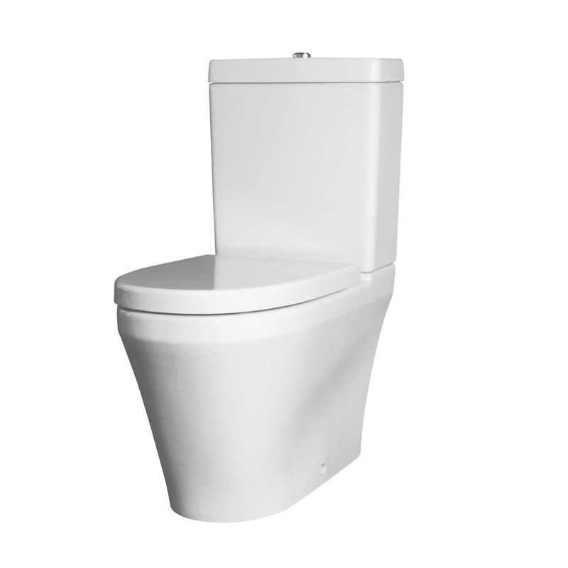 Nuie 6L LPF Round Close Coupled Toilets (Seat Not Included)