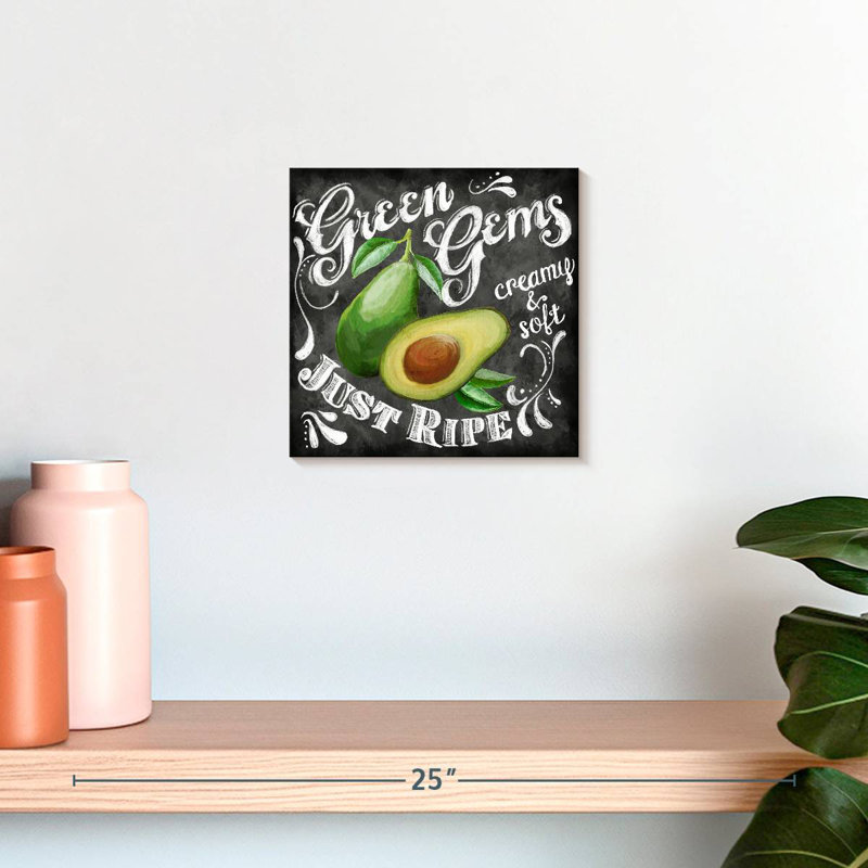 Yarlin Chalkboard Avocado