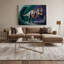«Dinosaur Dracorex Blue», art mural sur toile-1906776246