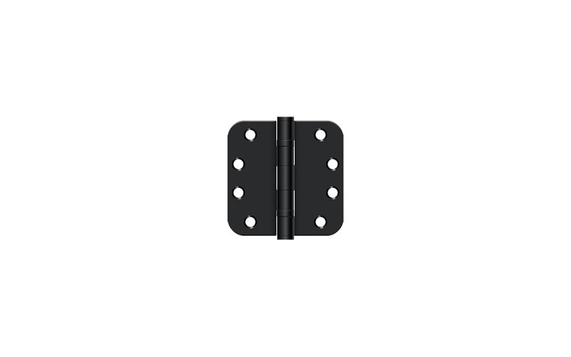 Steel Hinge, Paint Black, Steel