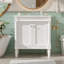Meuble-lavabo 30 po avec lavabo en céramique-1102885755