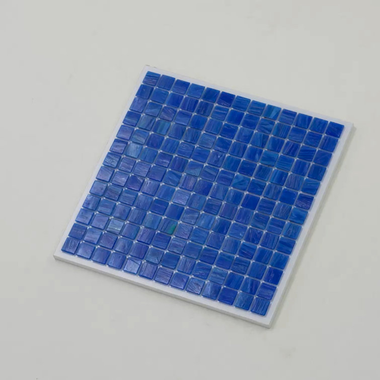 Celestial 0.8" x 0.8" Glass Grid Mosaic Wall & Floor Tile