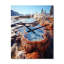 Horloge murale Geyser Hot Springs Bath II - Paysages surdimensionnée-99632788
