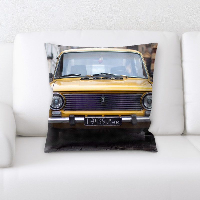 Microsuede Throw Pillow