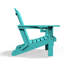Chaise Adirondack pliante en polyéthylène haute densité Wolak avec porte-gobelet double-1361014029