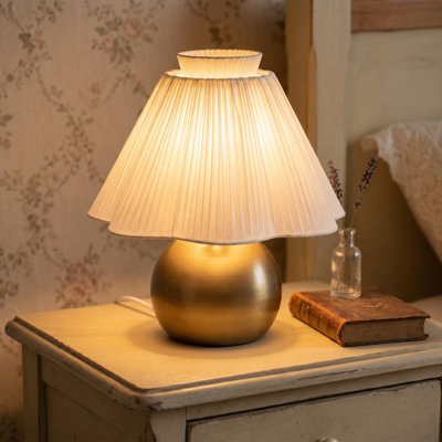 Lampe de table Schaeffer NEROLI (laiton vieilli)