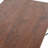 Saratoga Rustic Solid Wood and Metal Coffee Table-66103722