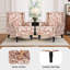 Fauteuil d'appoint à oreilles Duoc Rococo-1080254199