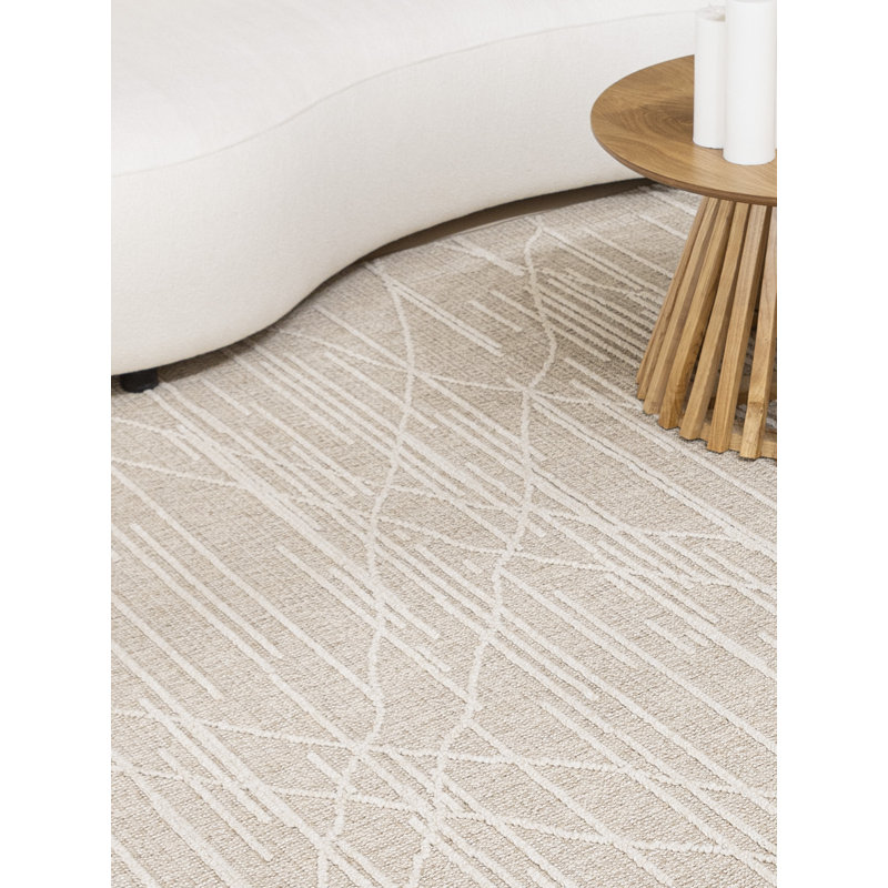 Rasto Abstract Machine Made Indoor / Outdoor Area Rug, Rectangle 160 x 230cm