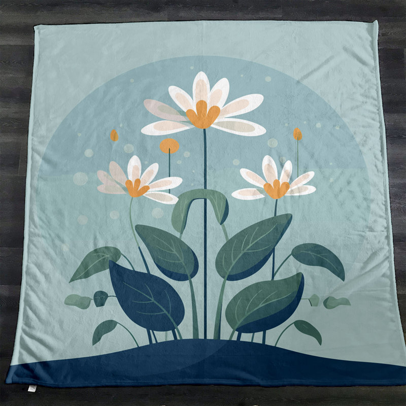 Throw Blanket, 51" W x 60" L