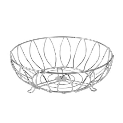 Rebrilliant Leaf Stainless Steel Fruit Basket