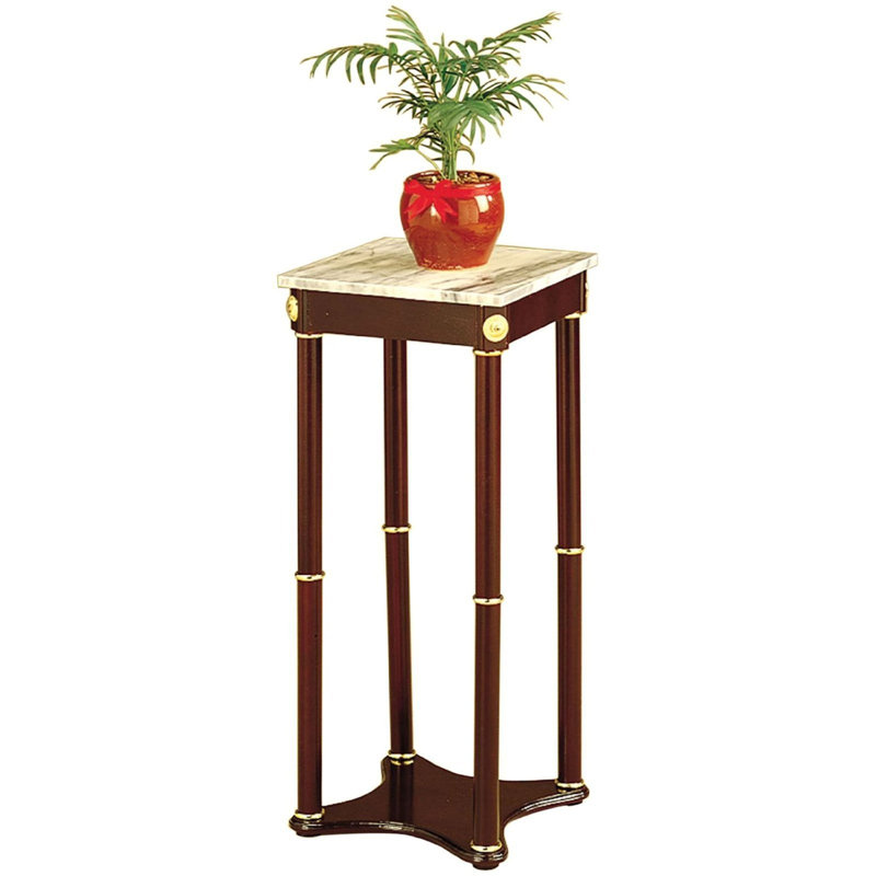 Support pour plante à piédestal Nobles, Blanc