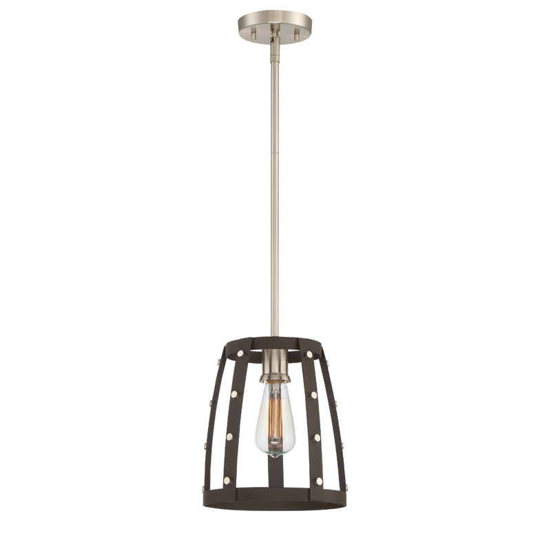 Luminaire suspendu géométrique 1 lumières lanterne Newell