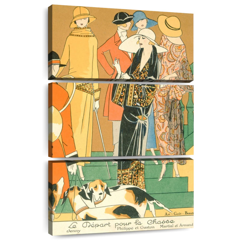 Navette, le départ de la chasse - 1920