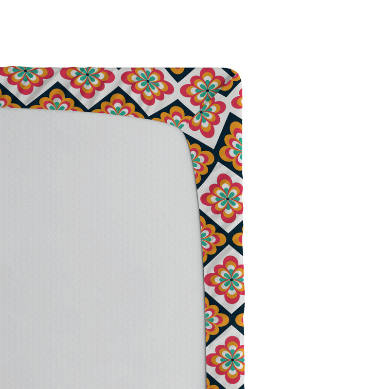 Ensemble de 2 draps-housses Ambesonne, Multicolore / Sud-ouest 4, Drap-housse grand