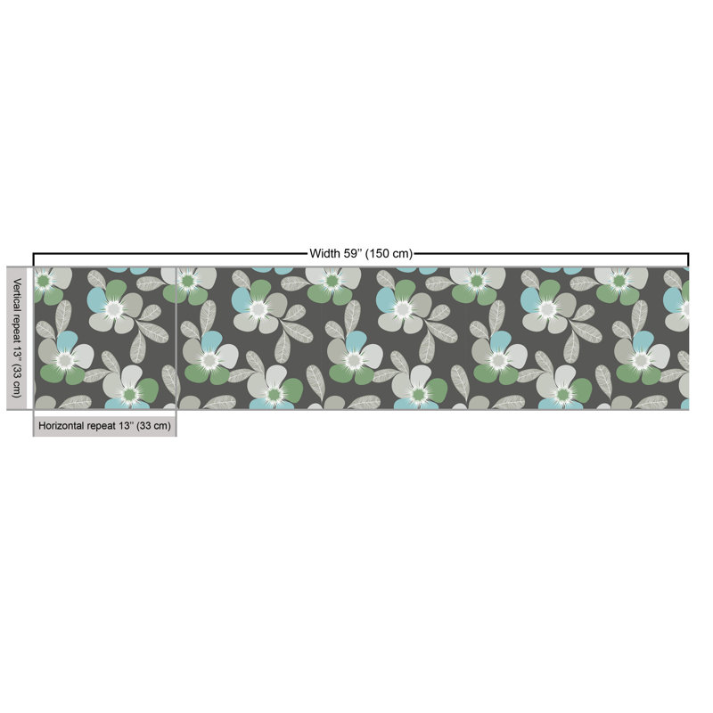Charlotterose Flowers and Leaves Multi-purpose Fabric