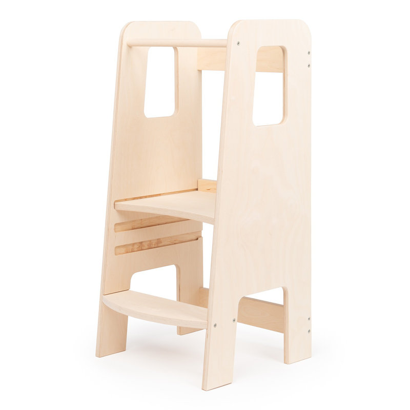 Beige Foldable Step Stool