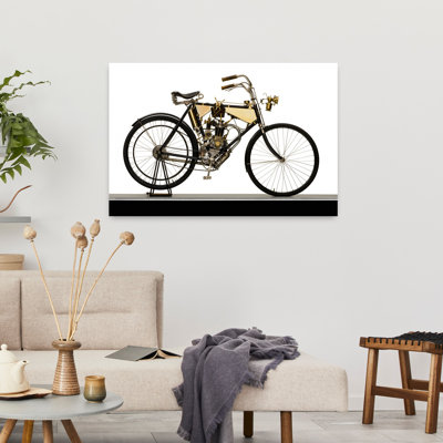 1905 Diamant 180Cc 1.5Hp Moto classique paysage abstrait nature, art mural