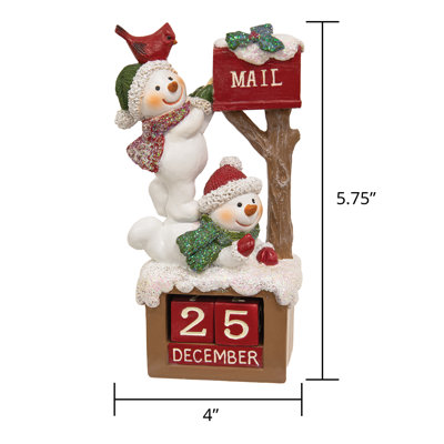 Resin Snowpals Christmas Countdown