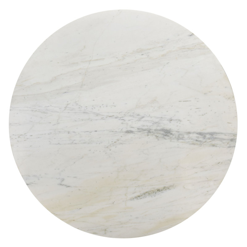 Hemlock Round Marble Dining Table